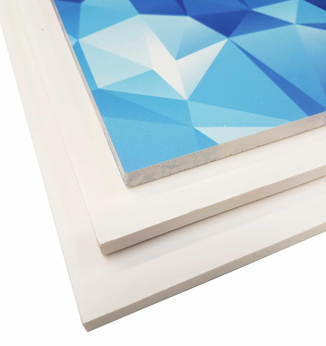Latex printing to PVC foamex boards