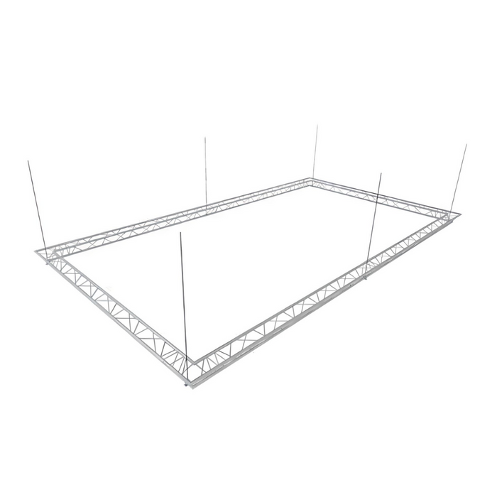 Lighting Truss - Aerial Rectangle (For 6m x 4m floor area - Build 20)