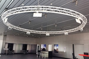 Circular Aerial Lighting Truss