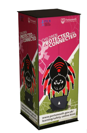 Branded exhibition display plinth