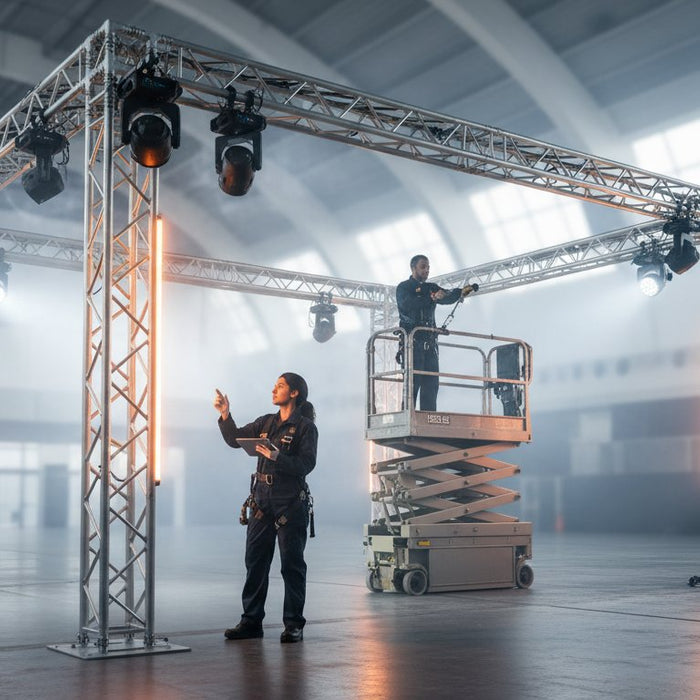 Lighting Truss Hire: The 2026 Guide to Professional Installation vs. Self-Setup