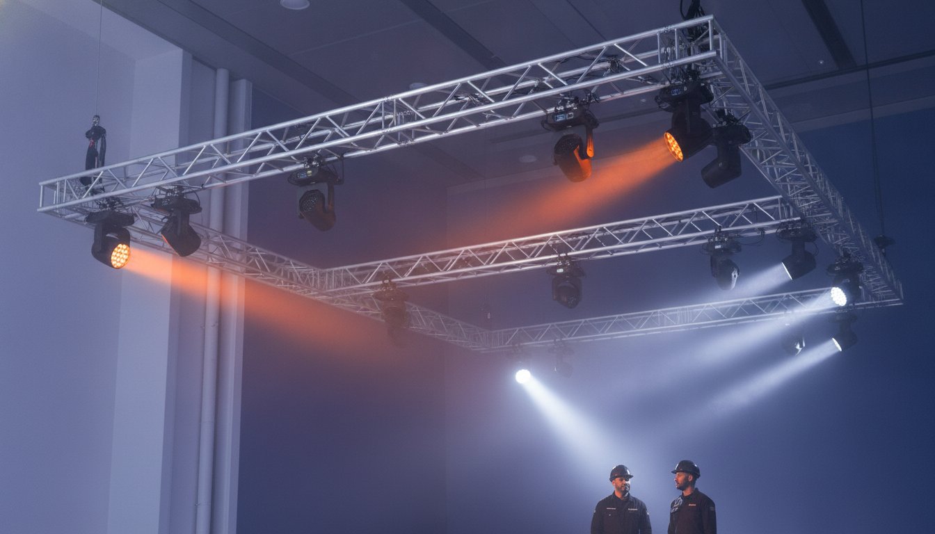 Event lighting truss hire in Hampshire