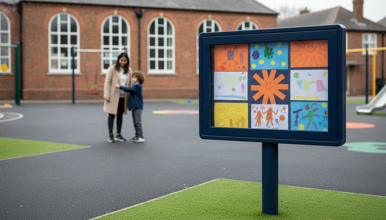 Complete guide to fun notice boards for school play grounds