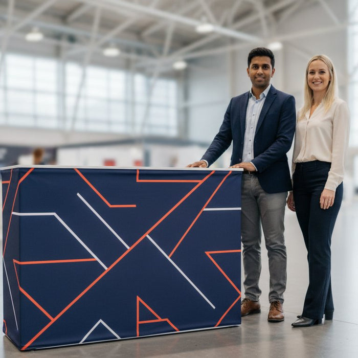 The Ultimate Buying Guide to Graphic Wrapped Counters for UK Exhibitors