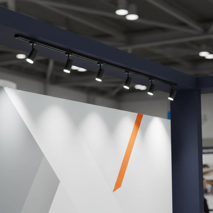 Lighted Track Systems: A Guide to High-Impact Exhibition Lighting