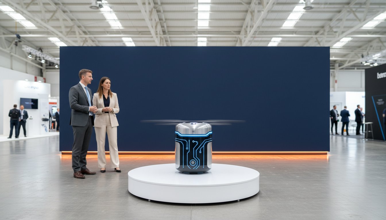 The Ultimate Guide to Rotating Display Stands for UK Exhibitions 2026