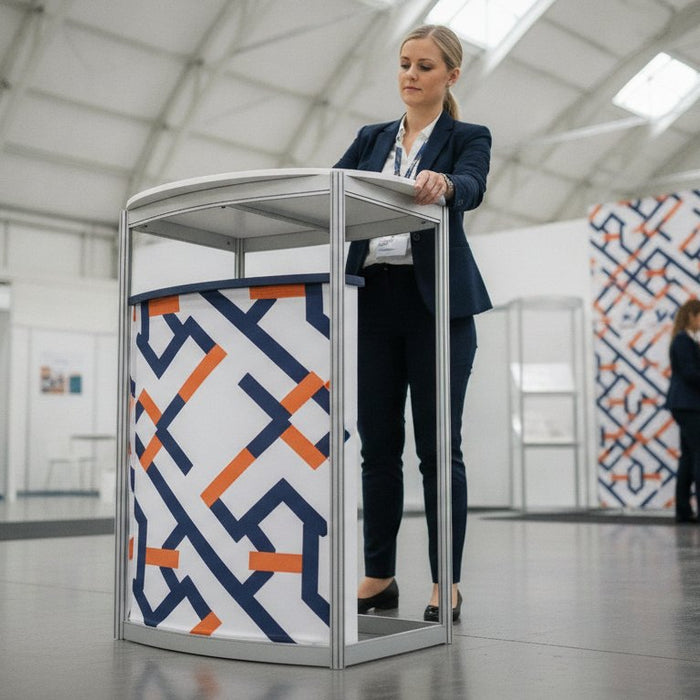 Branded Display Plinths: 2026 UK Exhibition Buyer’s Guide