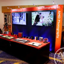 Exhibition back drop - success