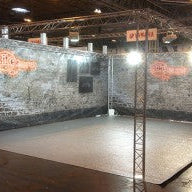 Help setting up exhibition truss