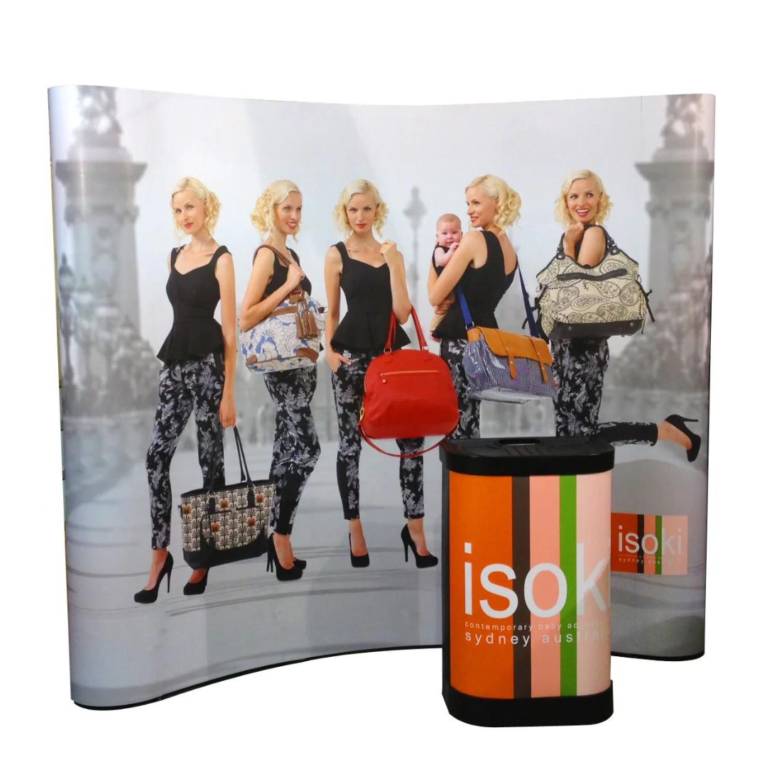 Elevate your brand presence with Coker Expo's range of pop-up displays. Designed for maximum impact, these displays are perfect for exhibitions, trade shows, and promotional events where you aim to stand out.