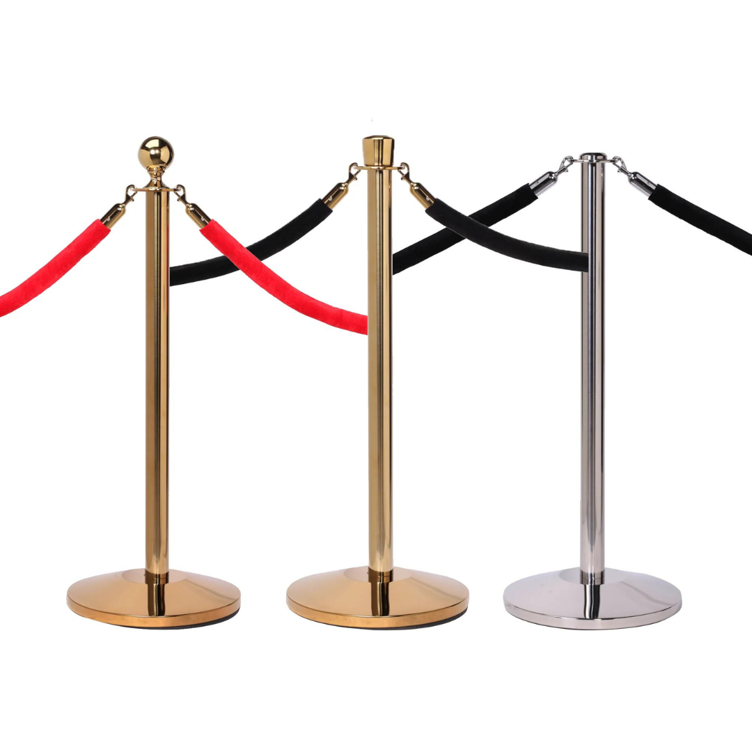Enhance crowd control and venue aesthetics with Coker Expo's premium rope and post systems. Ideal for events, exhibitions, and venues, our rope and post solutions offer both functionality and elegance.