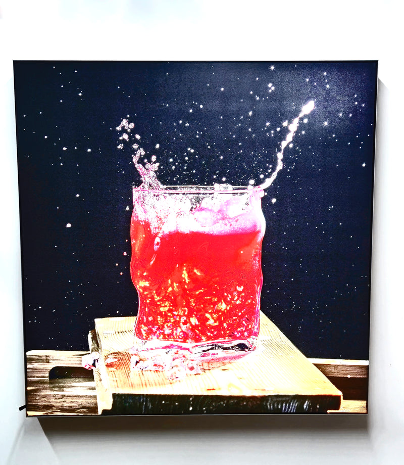 Animated LED backlit lightbox wall mounted - Dynamic