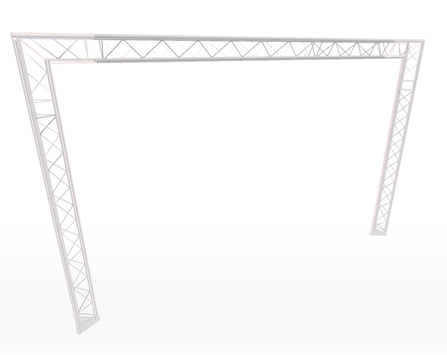 Support en treillis modulaire de style arc de 4M de large | 2,5 M de haut