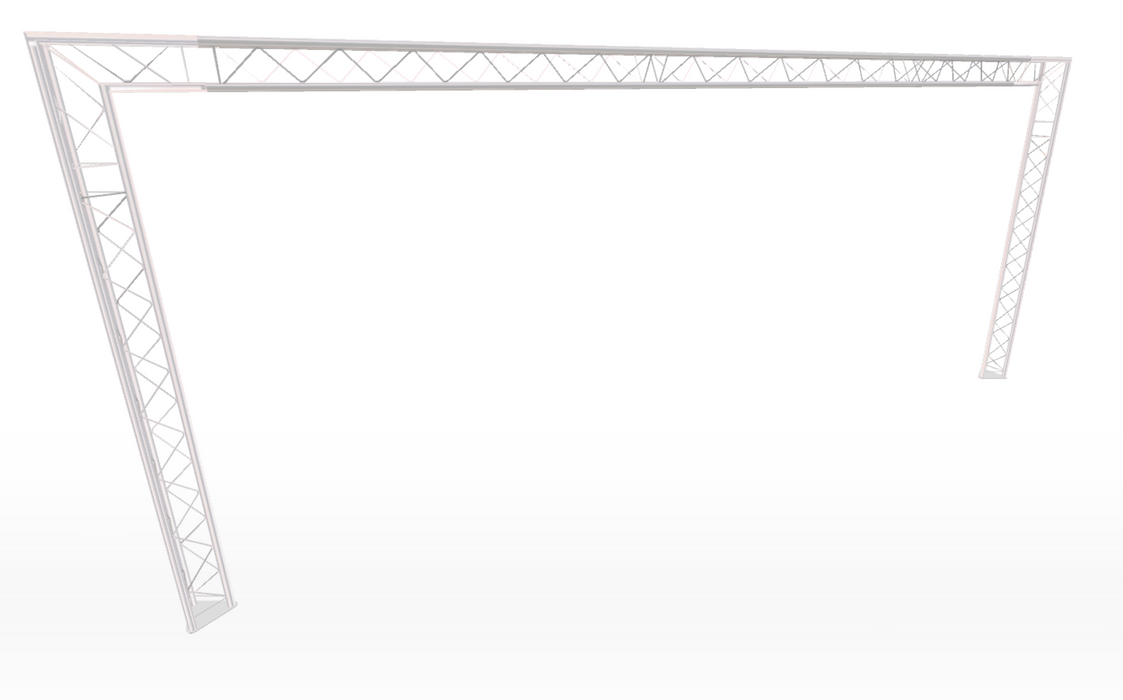 Support modulaire en treillis de style arc de 6 m de large | 3M de haut