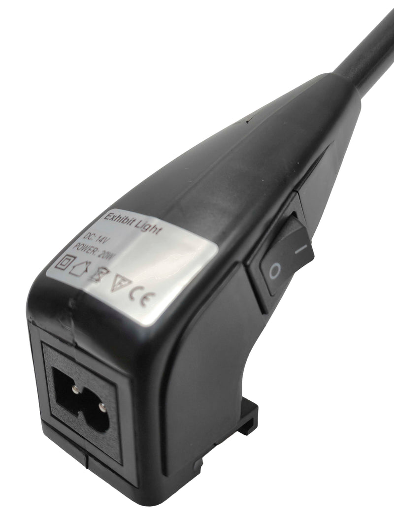 Slim 20w flood light for exhibition panels - Pair