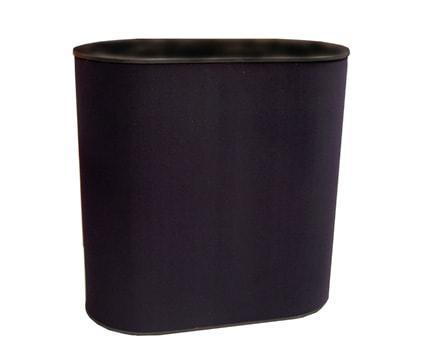 Promotional portable counter with black top - PVC Tambour