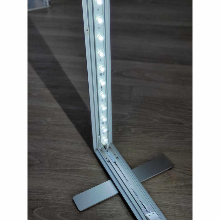 HALO LED Edge-Lit Lightbox Display (mit gedruckten Stoffgrafiken)