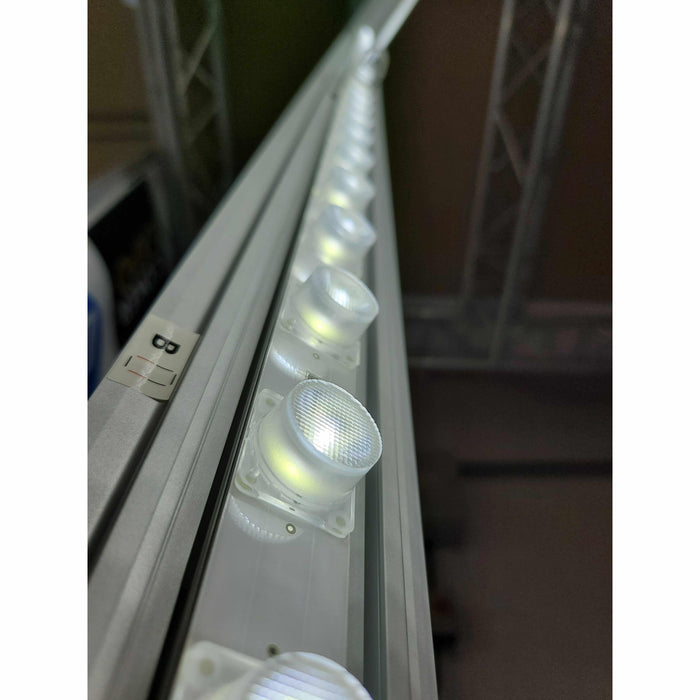 HALO LED Edge-Lit Lightbox Display (mit gedruckten Stoffgrafiken)