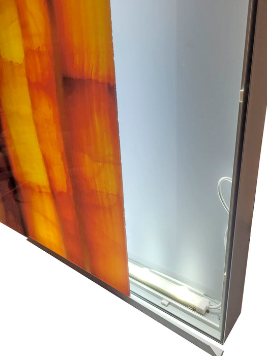 LED Edgelit lightbox with printed acrylic panel