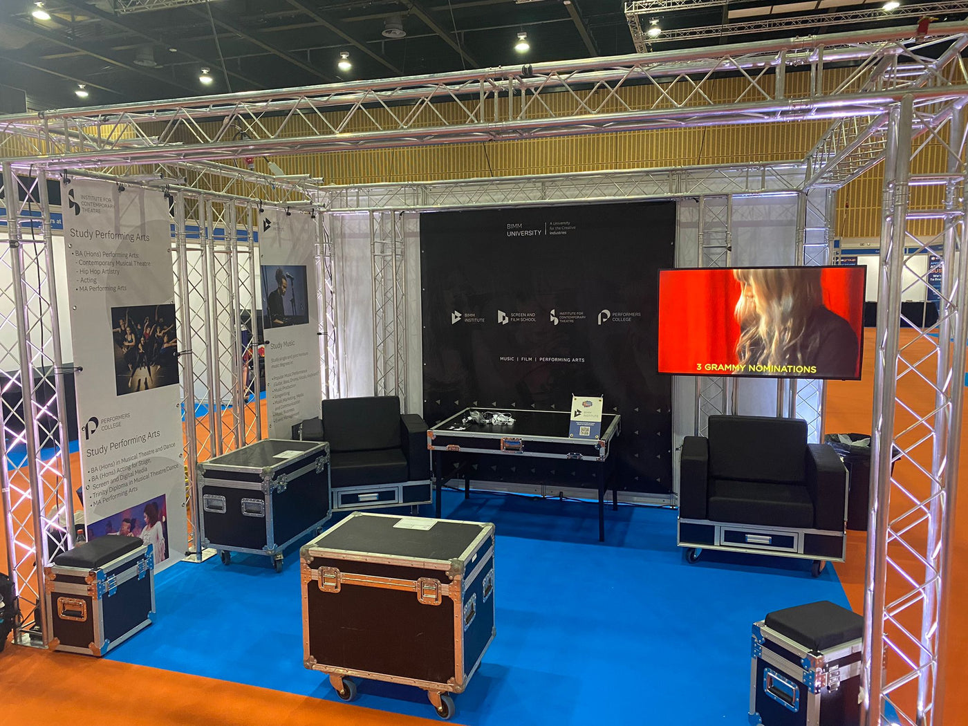 Event lighting truss system