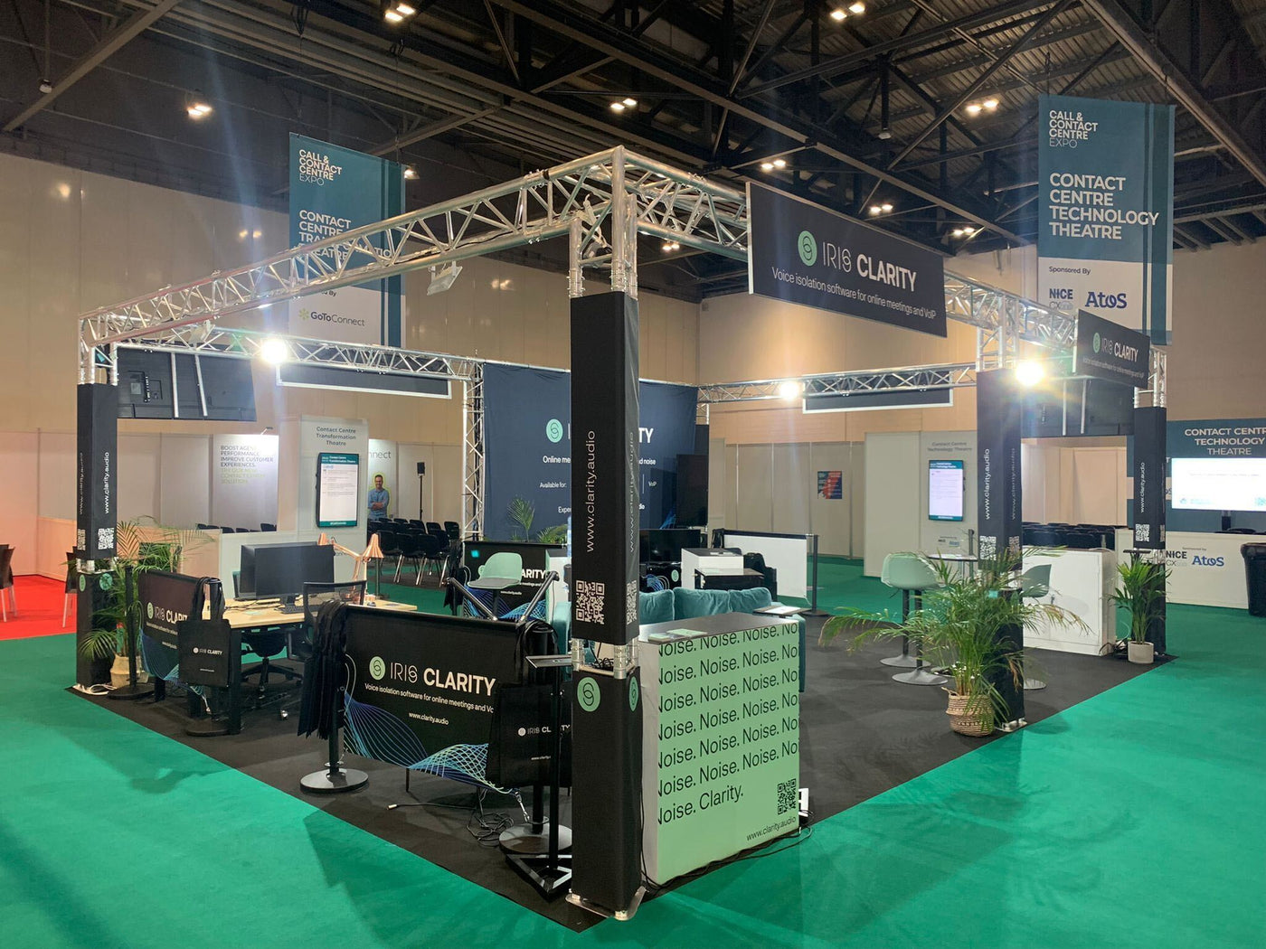 Exhibition stand for events