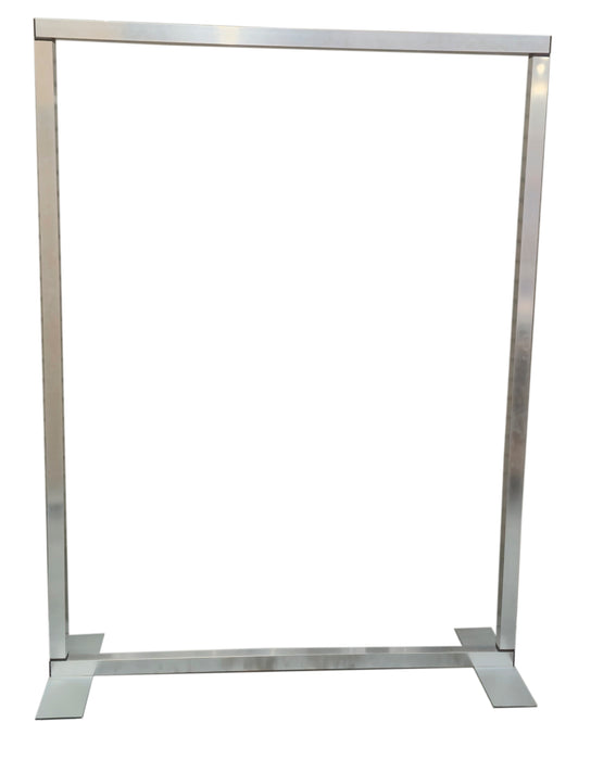 Cadre en aluminium autoportant pour les graphiques de mur d'affichage d'exposition