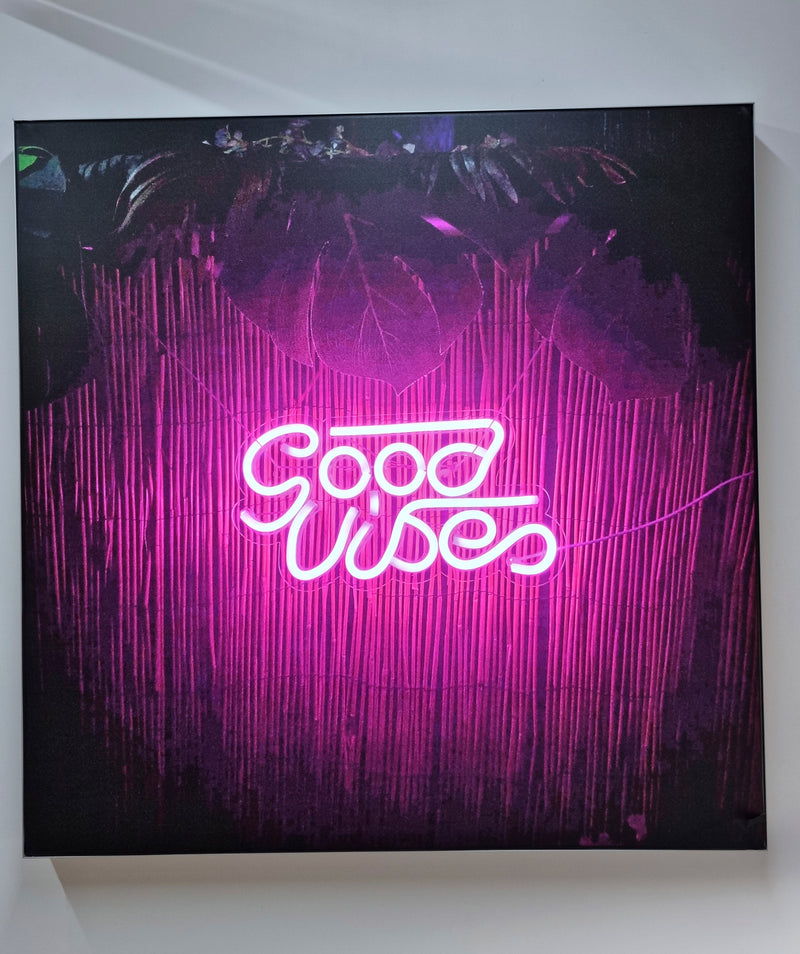 LED backlit lightbox wall mounted