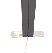 Halo power exit point on framework