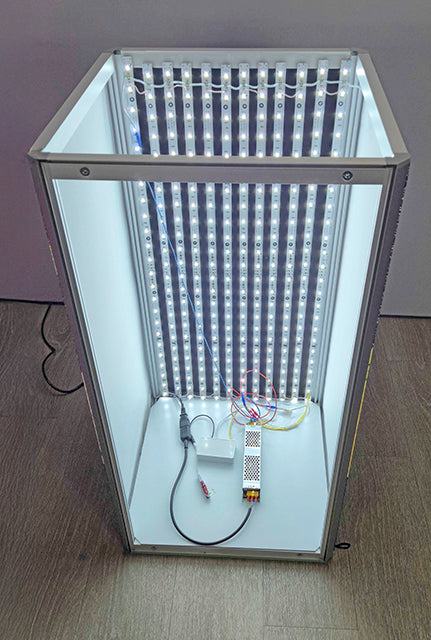 LED Illuminated Display Plinth with Branding