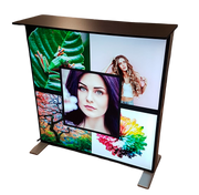 LED lightbox counter