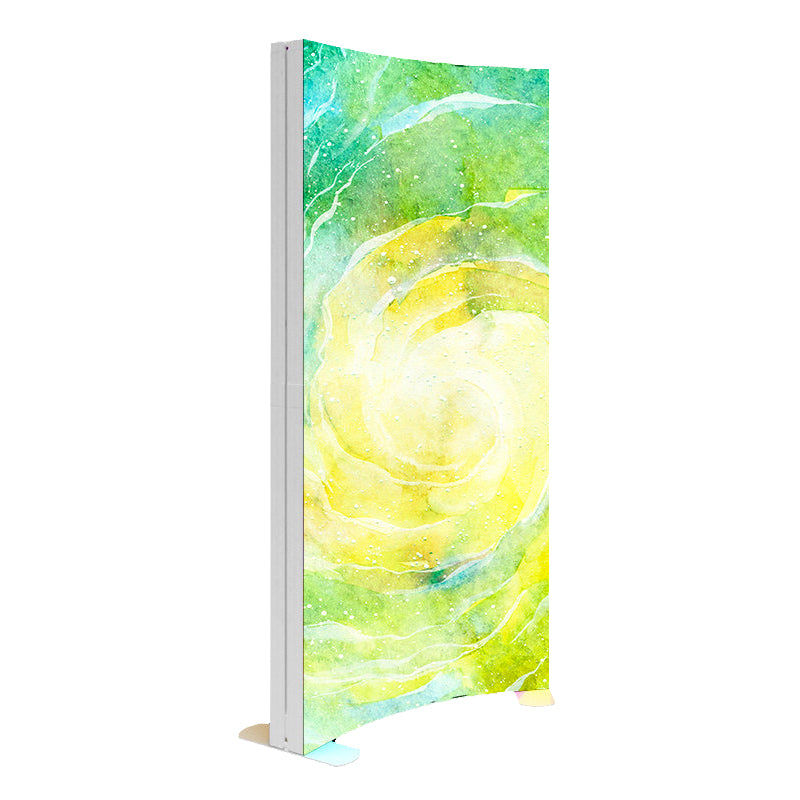 HALO LED Edge-Lit Lightbox Display (mit gedruckten Stoffgrafiken)