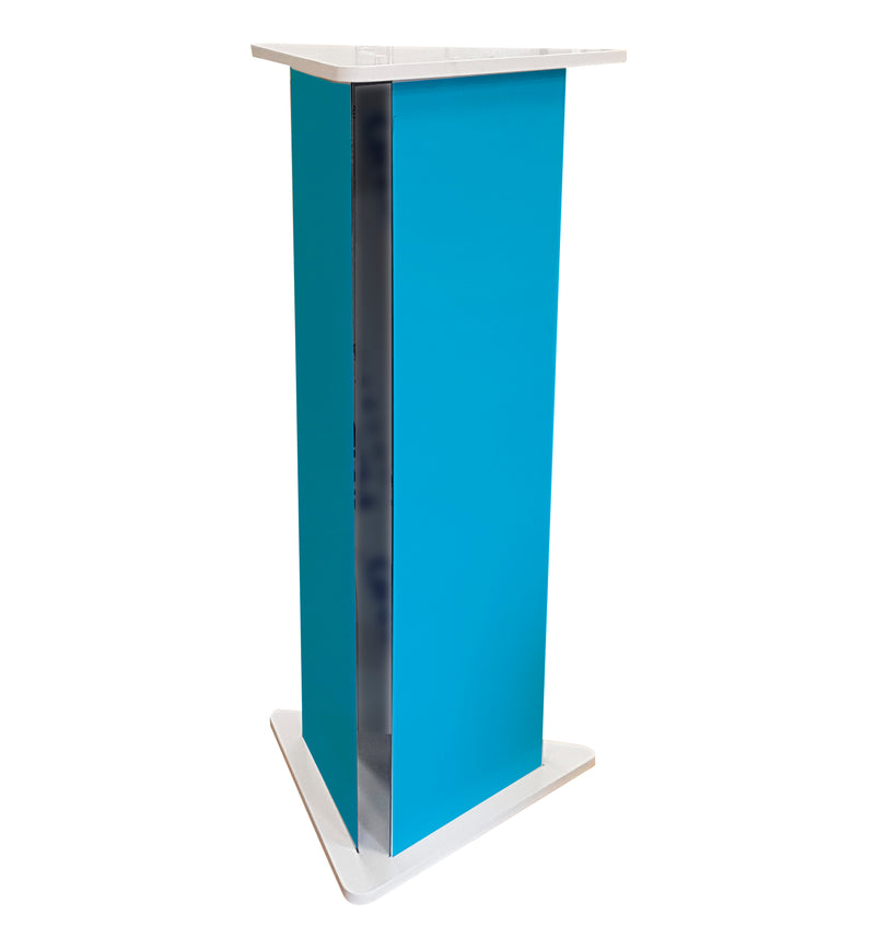Triangular Plinth Triangular Display Pedestal — CokerExpo
