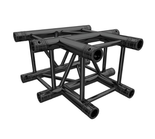 Sys 50+ Quad 3 way "T" J/N 34 BLACK