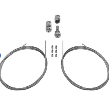 Slimline lightbox ceiling hanging cable kit