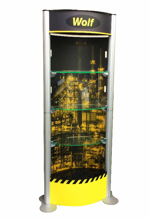 Printed showcase full panel graphics