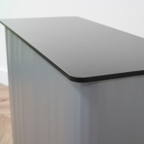 Promotional portable counter for events - PVC Tambour