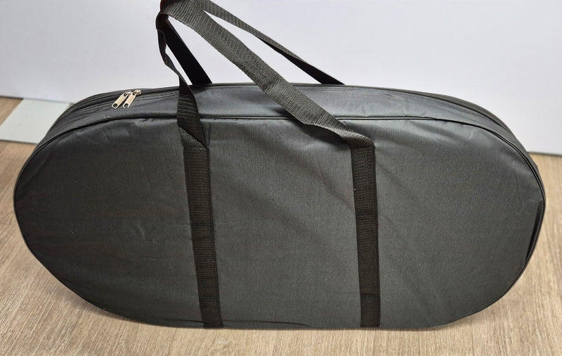 Promotional portable counter with black top - PVC Tambour