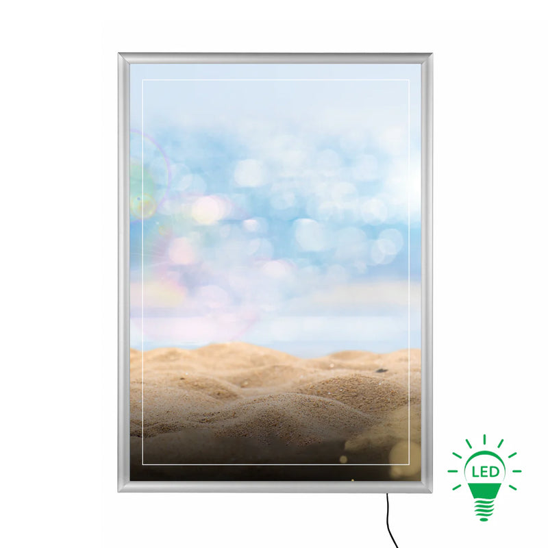 Boîte lumineuse LED Slimline (formats A0 à A4)