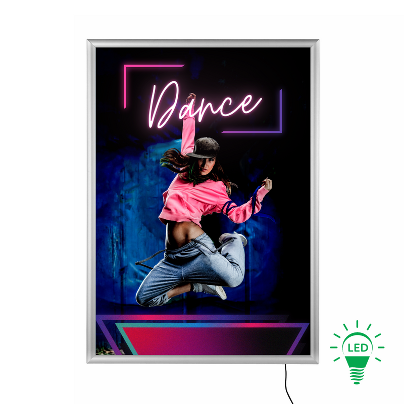 Boîte lumineuse LED Slimline (formats A0 à A4)