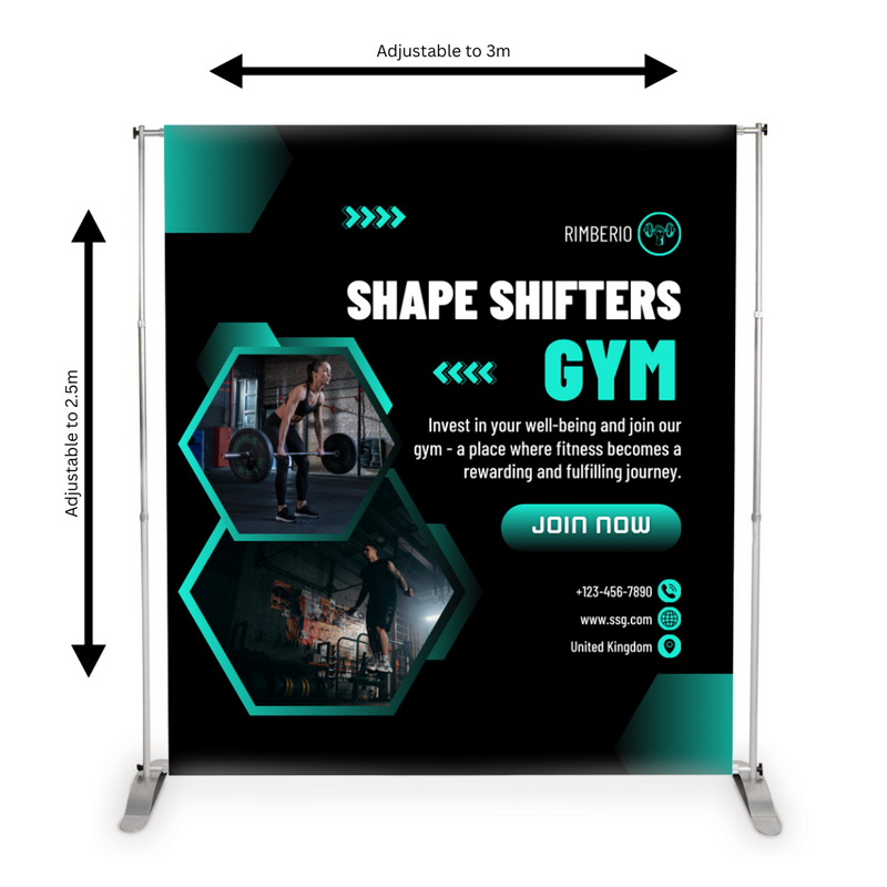 PVC Banner for Pegasus Tension PVC Banner System