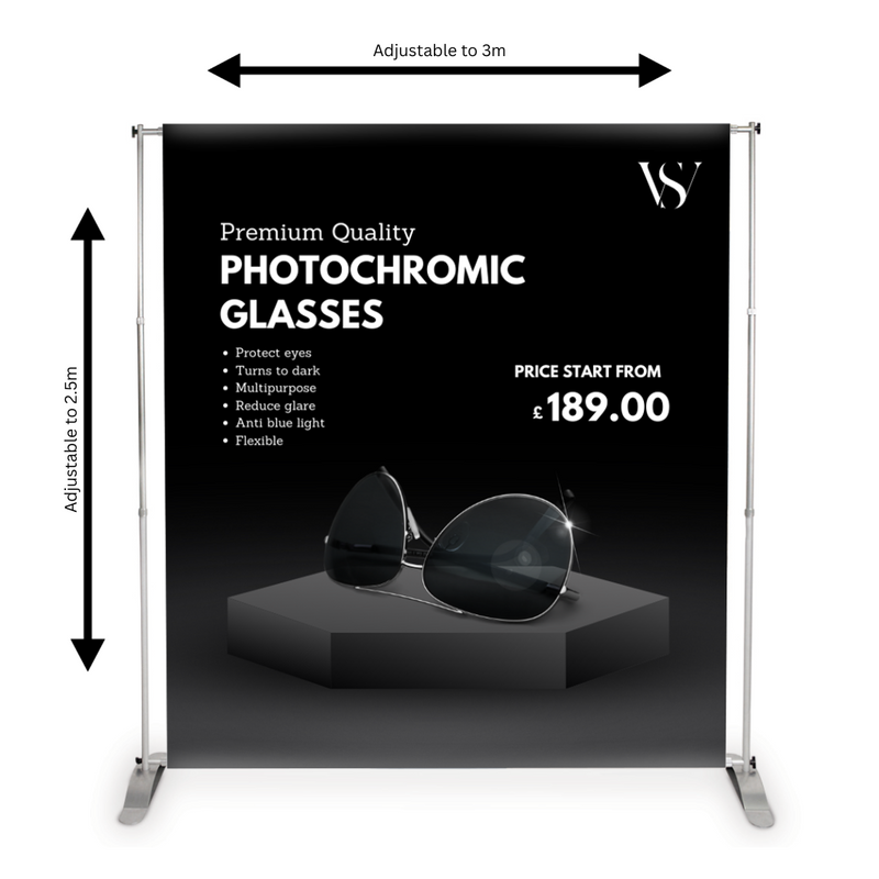 PVC Banner for Pegasus Tension PVC Banner System