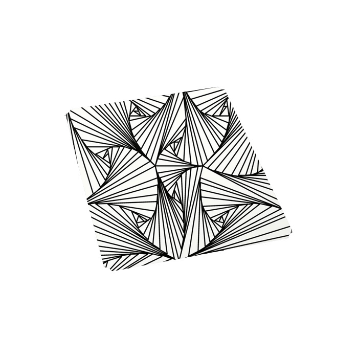 Bedruckte Grafiktafeln mit runden Ecken für Spiral Display Tower