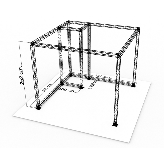 X-10 CROSSWire (3m x 3m) Modulares Traversensystem