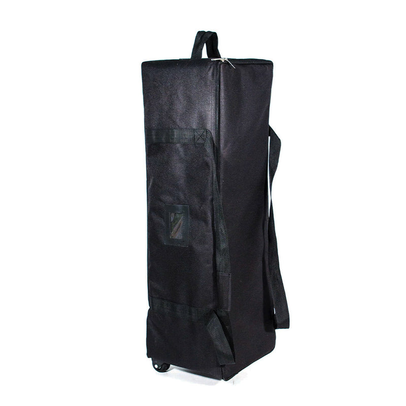 Curved Hop-Up Fabric Display with Fixed Graphics