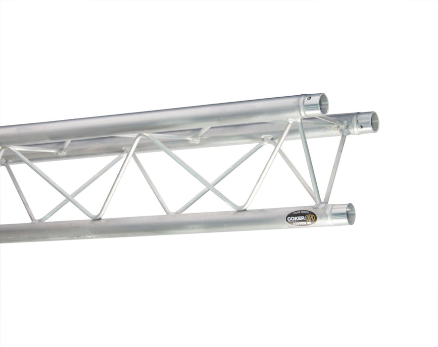 Modularer Truss-Stand im Full-Perimeter-Stil, 10 m breit x 10 m tief | 2,5 m hoch