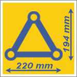 Modularer Truss-Ständer im Eckstil, 3 m breit x 8 m tief | 3M hoch | Mit zusätzlichen Beinen (X2)