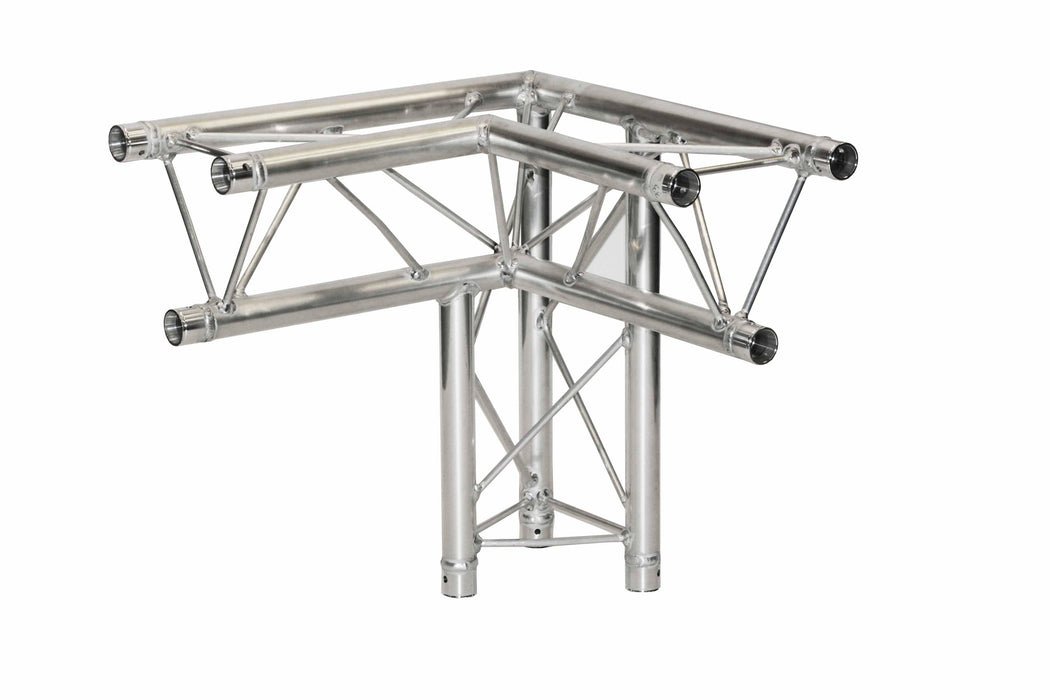 Modularer Truss-Ständer im Full-Perimeter-Stil, 4 m breit x 10 m tief | 2,5 m hoch | Mit zusätzlichen Beinen (X8)