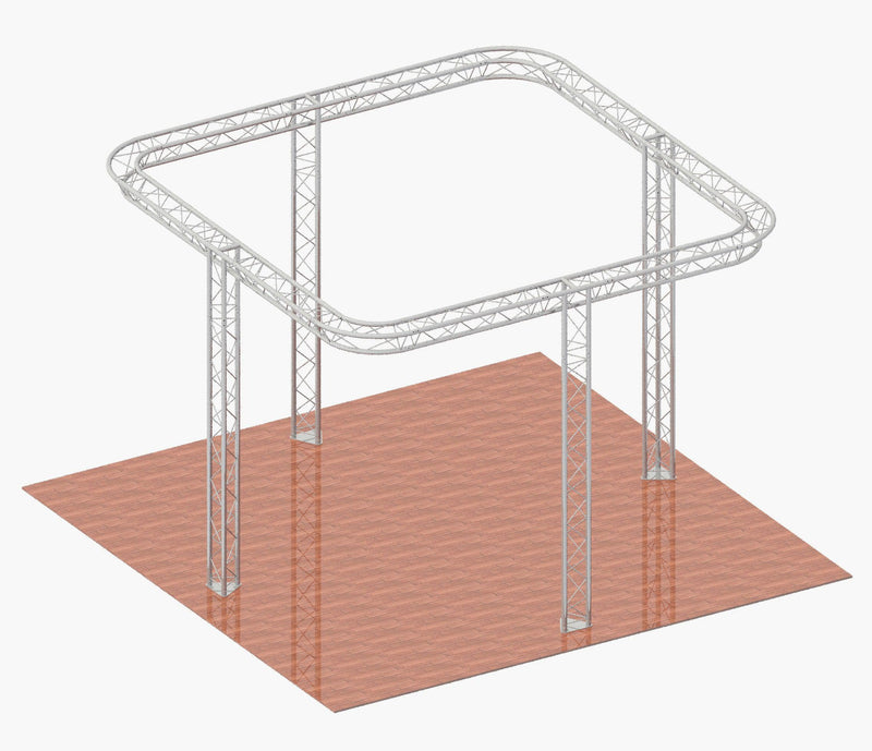 Special design exhibition stand aluminium gantry