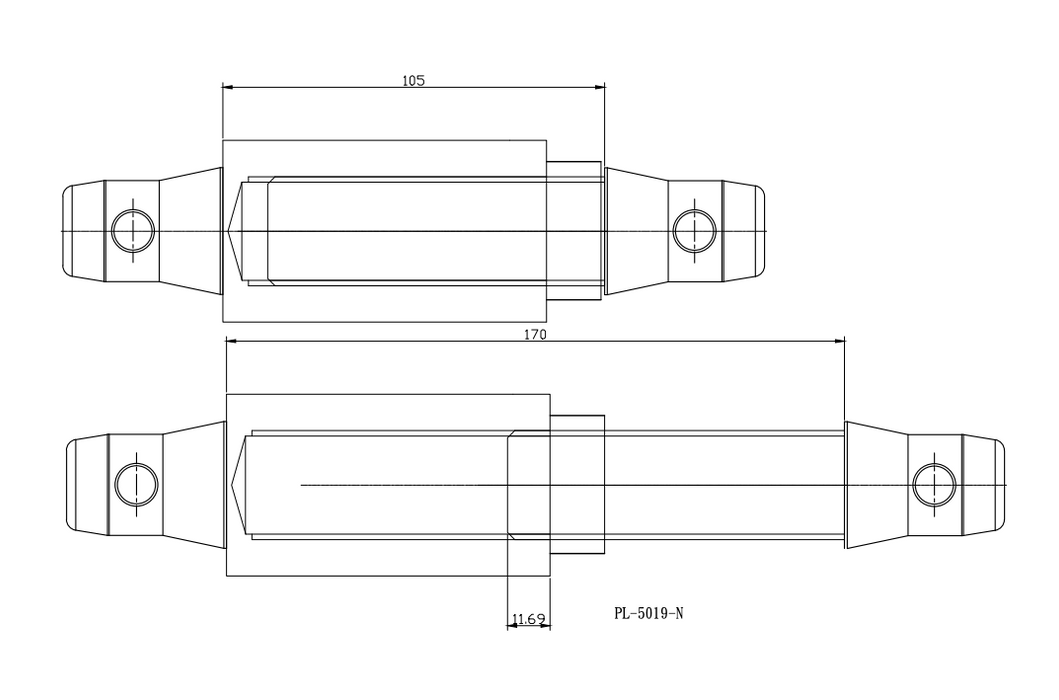 System 50 Truss Adjustable Spacer 105-170mm