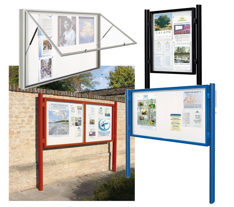 Outdoor notice boards collection